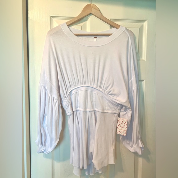 Free People Time Traveler Renaissance Shirt Small - Picture 5 of 7